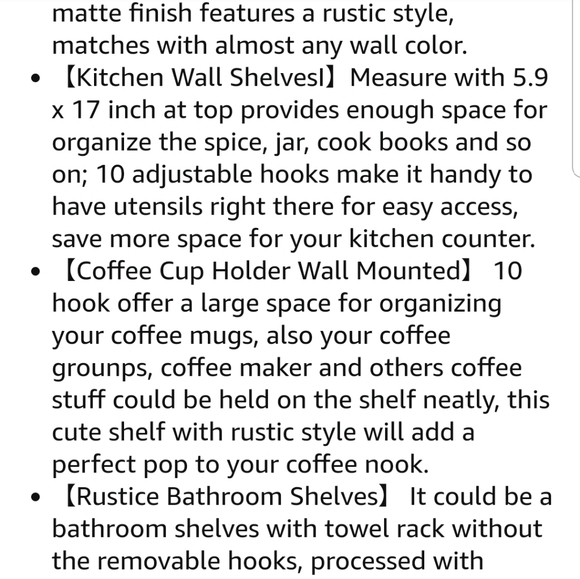 NWOB 2 Wall Shelves - Picture 5 of 7